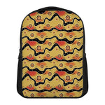 Australian Aboriginal Pattern Print Casual Backpack