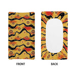 Australian Aboriginal Pattern Print Changing Pad Cover