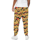 Australian Aboriginal Pattern Print Cotton Pants
