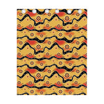 Australian Aboriginal Pattern Print Curtain