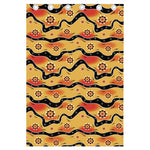 Australian Aboriginal Pattern Print Curtain