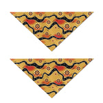 Australian Aboriginal Pattern Print Dog Bandana