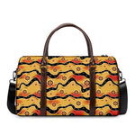 Australian Aboriginal Pattern Print Duffle Bag