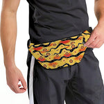 Australian Aboriginal Pattern Print Fanny Pack