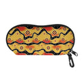 Australian Aboriginal Pattern Print Glasses Case