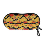 Australian Aboriginal Pattern Print Glasses Case
