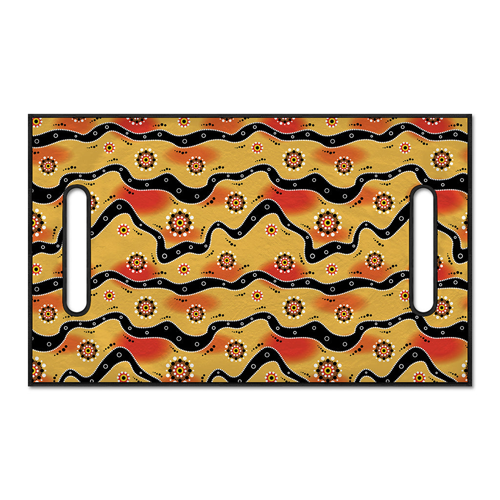 Australian Aboriginal Pattern Print Golf Cart Seat Cover
