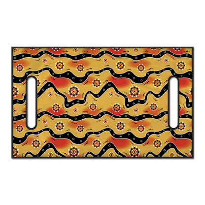 Australian Aboriginal Pattern Print Golf Cart Seat Cover