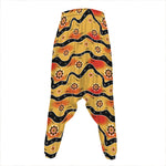 Australian Aboriginal Pattern Print Hammer Pants