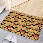 Australian Aboriginal Pattern Print Indoor Door Mat