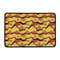 Australian Aboriginal Pattern Print Kitchen Mat