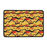 Australian Aboriginal Pattern Print Kitchen Mat