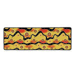 Australian Aboriginal Pattern Print Long Kitchen Mat