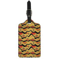 Australian Aboriginal Pattern Print Luggage Tag