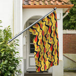 Australian Aboriginal Pattern Print Polyester Flag