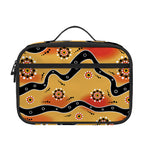 Australian Aboriginal Pattern Print Portable Lunch Bag