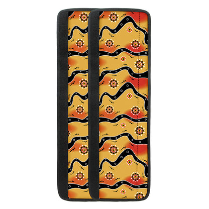 Australian Aboriginal Pattern Print Refrigerator Handle Covers