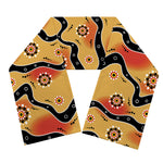 Australian Aboriginal Pattern Print Scarf
