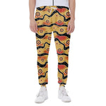 Australian Aboriginal Pattern Print Scuba Joggers