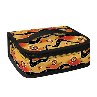 Australian Aboriginal Pattern Print Small Lunch Bag