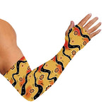 Australian Aboriginal Pattern Print Sun Protection Arm Sleeves