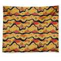 Australian Aboriginal Pattern Print Tapestry