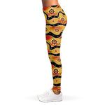 Australian Aboriginal Pattern Print Women's Leggings