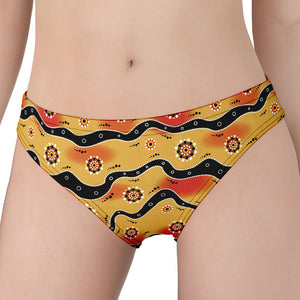 Australian Aboriginal Pattern Print Women's Panties