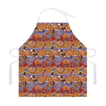 Australian Animals Pattern Print Adjustable Apron