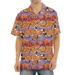 Australian Animals Pattern Print Aloha Shirt