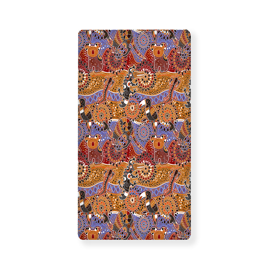 Australian Animals Pattern Print Baby Crib Sheet