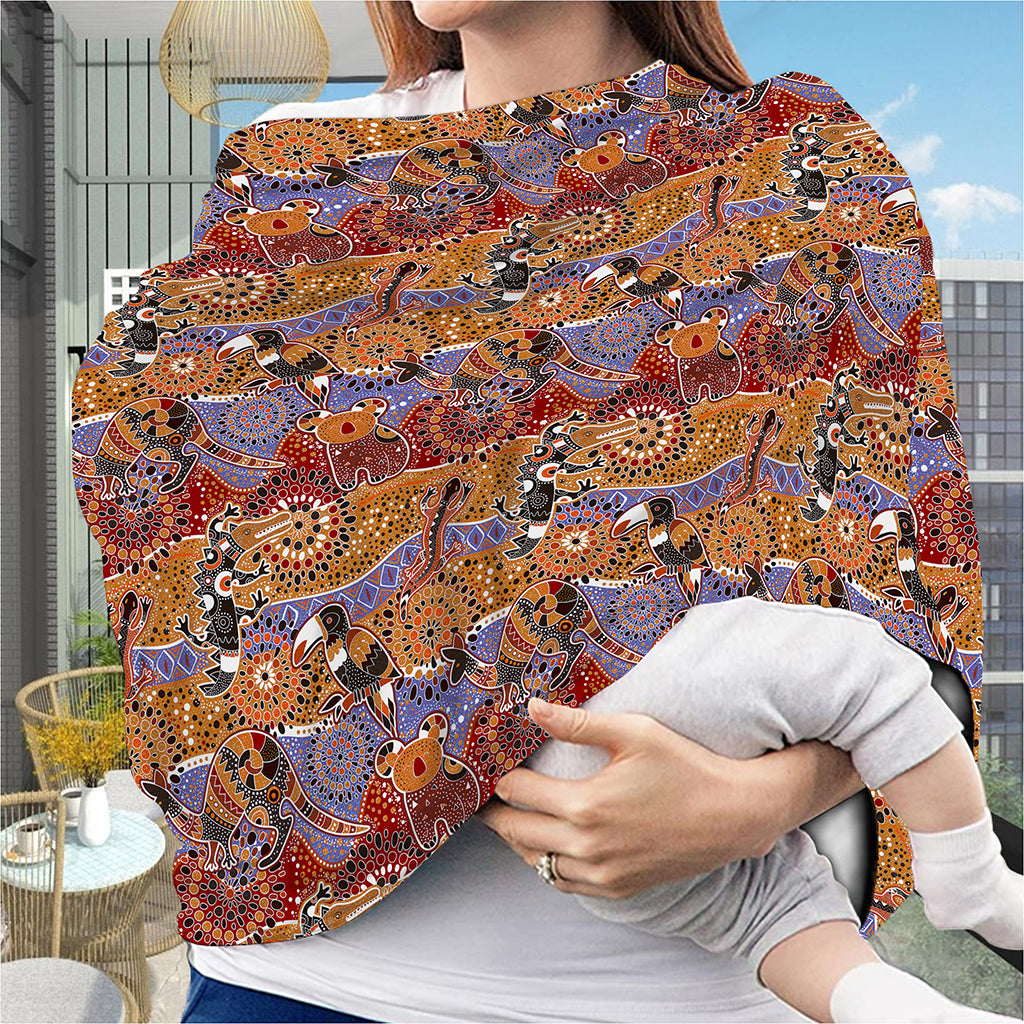 Australian Animals Pattern Print Baby Seat Cover