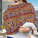 Australian Animals Pattern Print Baby Seat Cover