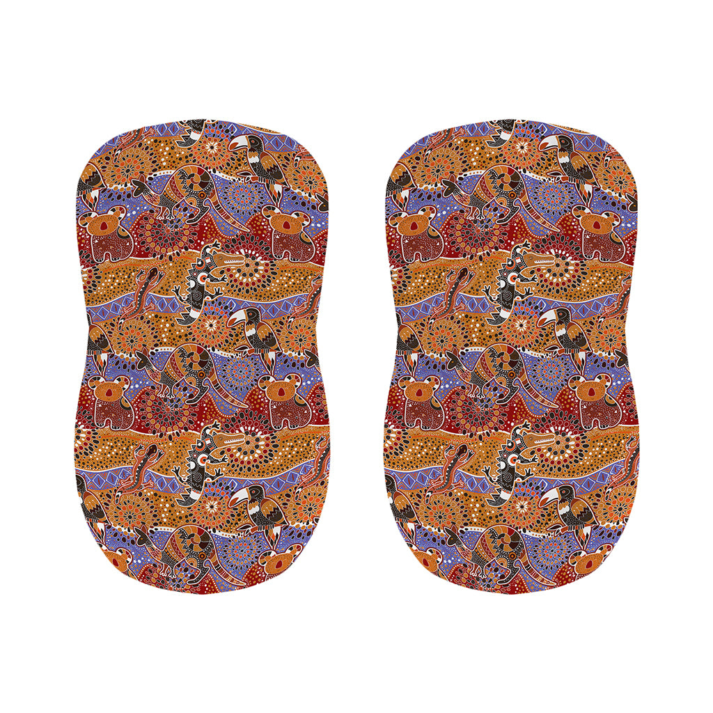 Australian Animals Pattern Print Bar Stool Covers