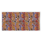 Australian Animals Pattern Print Beach Towel