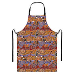Australian Animals Pattern Print Bib Apron With Pocket