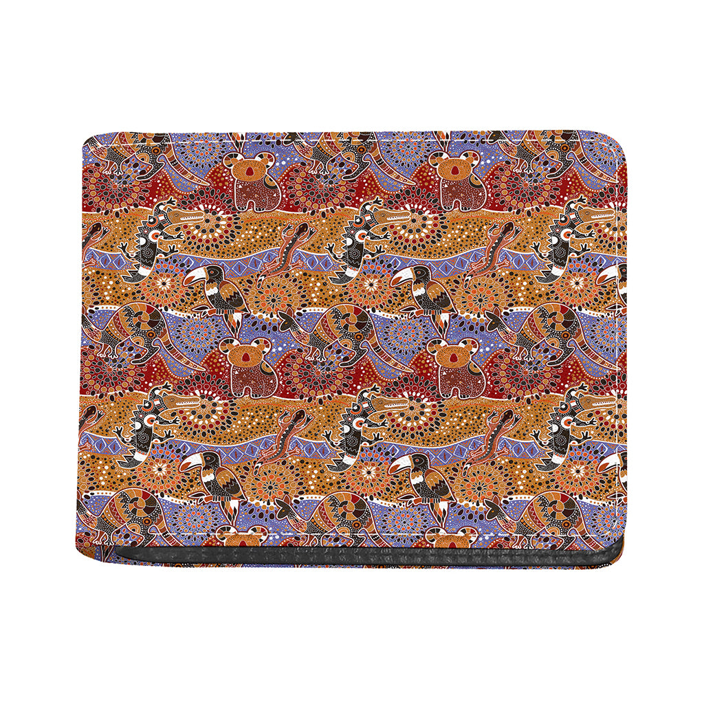 Australian Animals Pattern Print Bifold Wallet