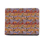 Australian Animals Pattern Print Bifold Wallet