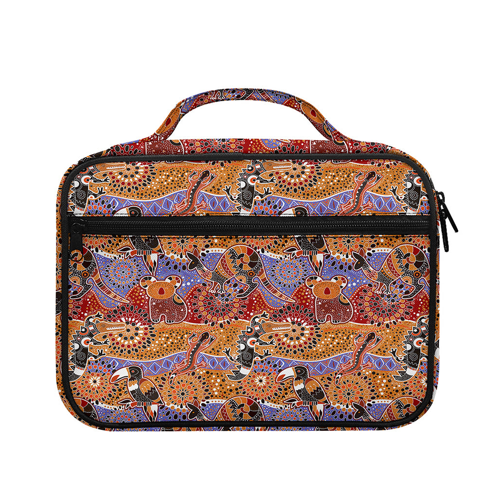 Australian Animals Pattern Print Briefcase Bible Bag