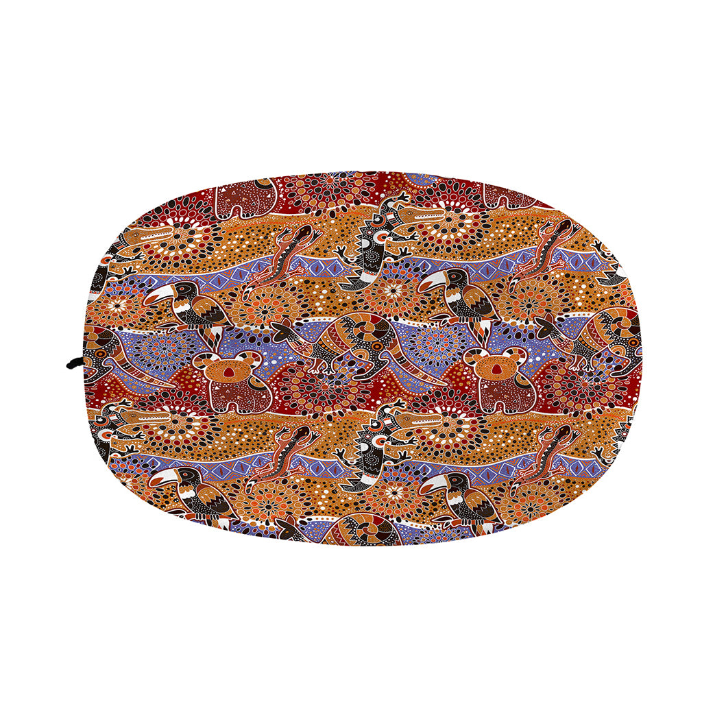 Australian Animals Pattern Print Car Side Mirror Covers