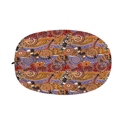 Australian Animals Pattern Print Car Side Mirror Covers