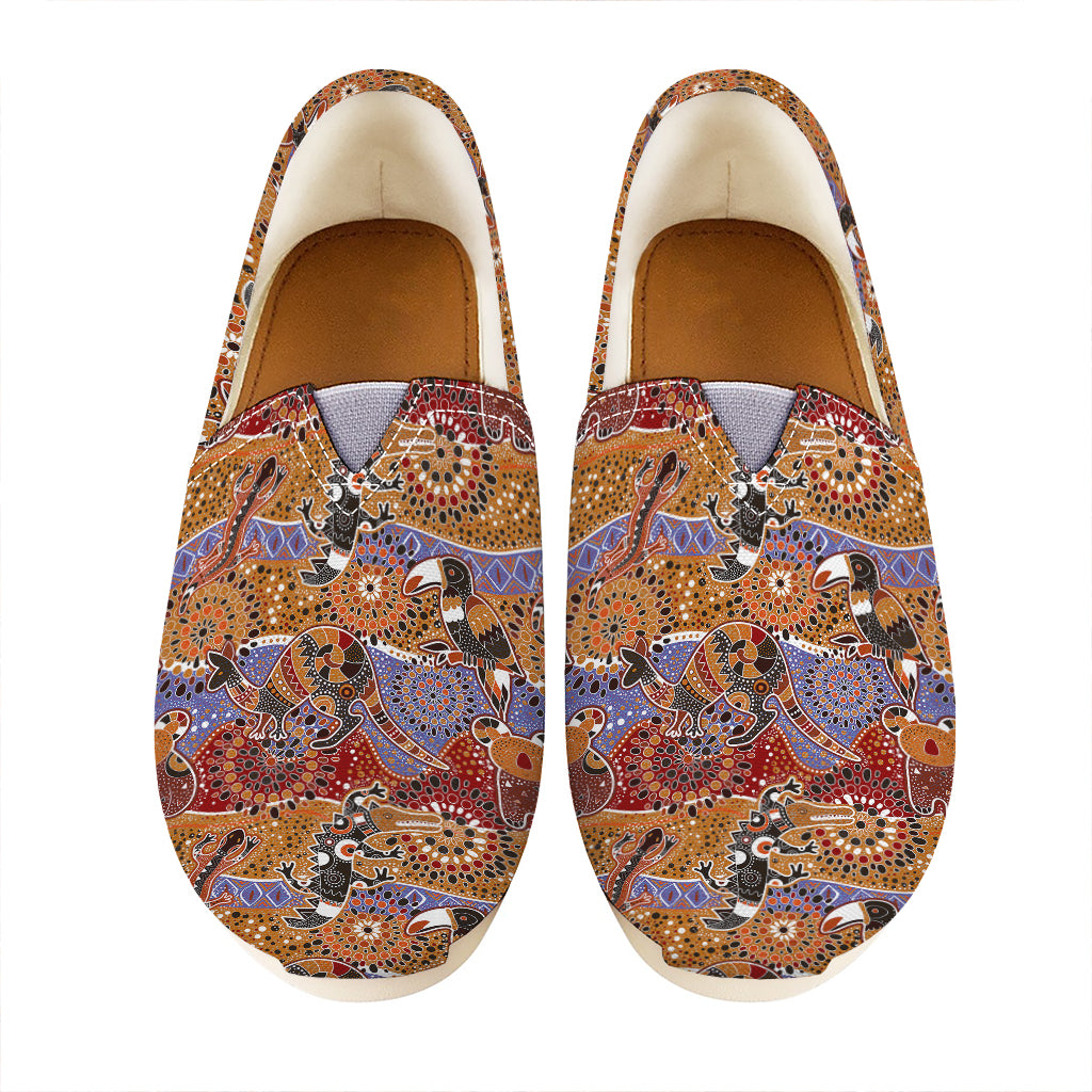 Australian Animals Pattern Print Casual Shoes