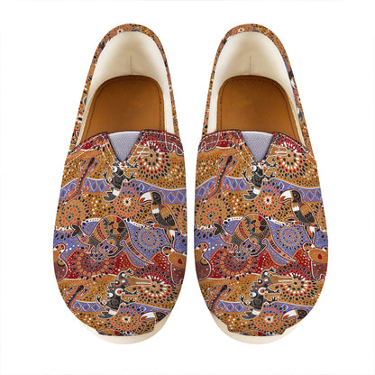Australian Animals Pattern Print Casual Shoes