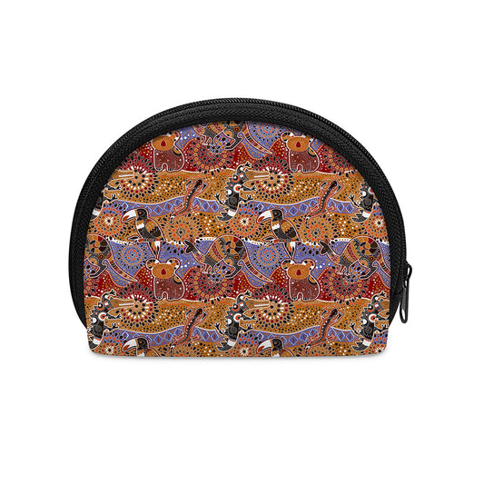 Australian Animals Pattern Print Coin Purse
