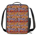 Australian Animals Pattern Print Crossbody Lunch Bag