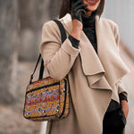 Australian Animals Pattern Print Double Strap Bible Bag