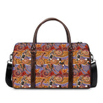 Australian Animals Pattern Print Duffle Bag