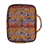 Australian Animals Pattern Print Front Pocket Bible Bag