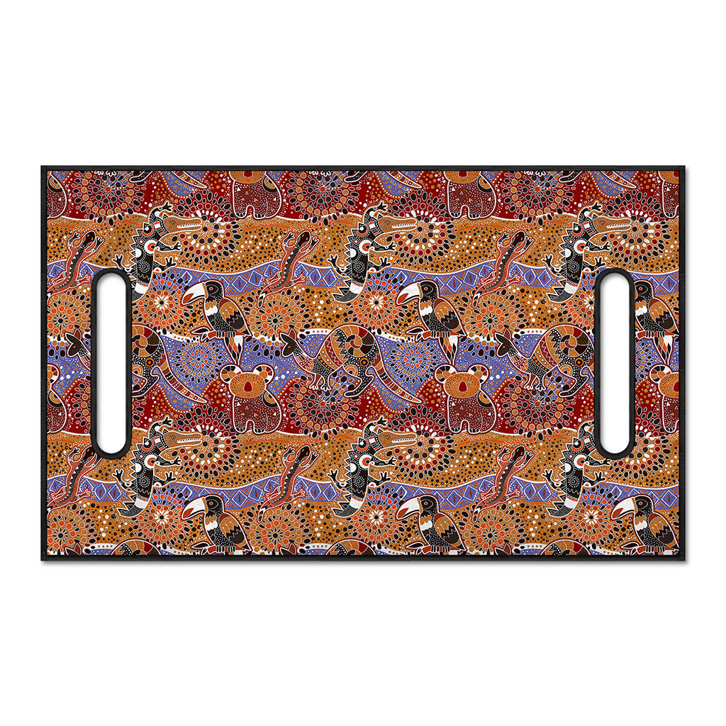 Australian Animals Pattern Print Golf Cart Seat Cover