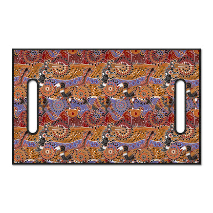 Australian Animals Pattern Print Golf Cart Seat Cover